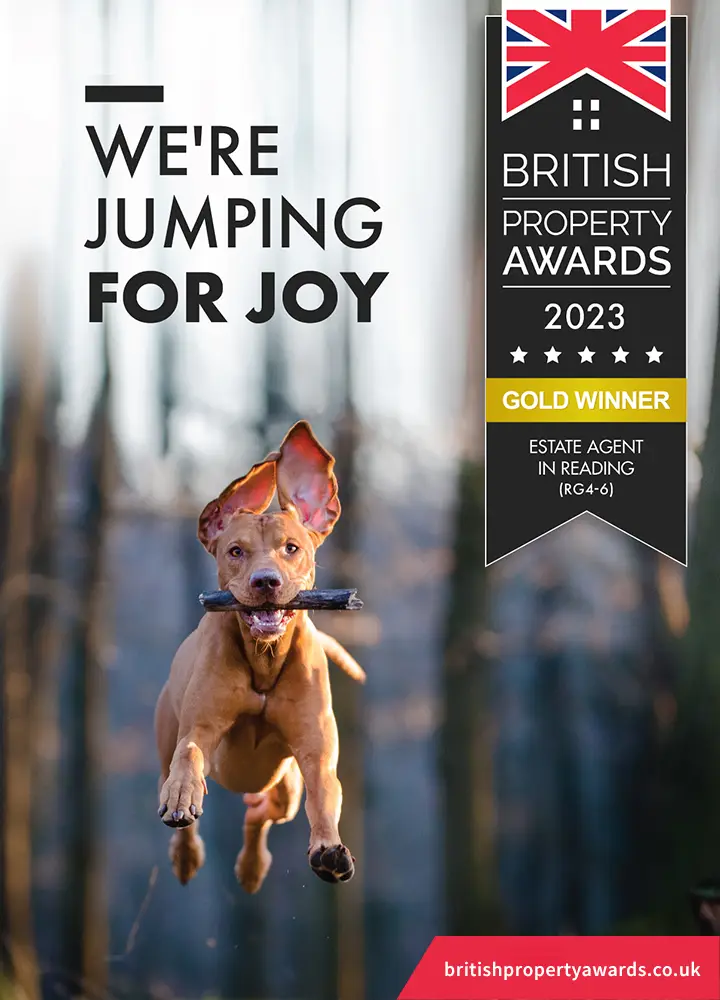 We're jumping for joy - Estate agents winners
