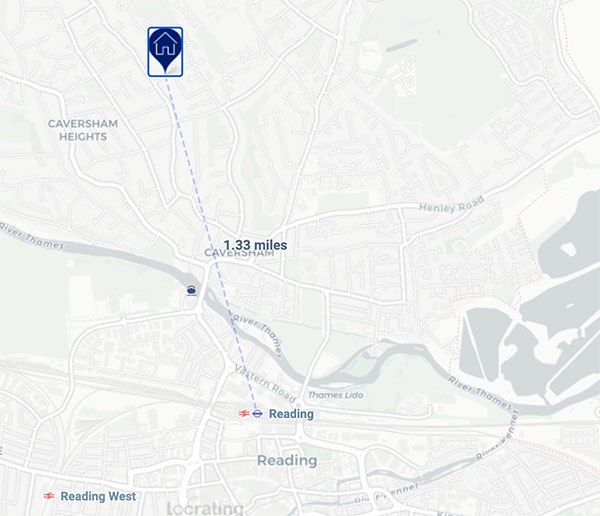 transport links in Reading and Caversham